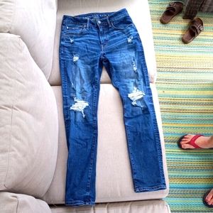 American Eagle jeans.
